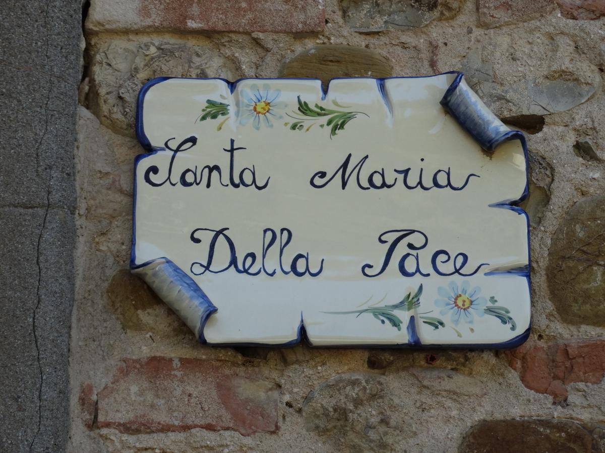 Santa Maria Della Pace Bed and Breakfast Montespertoli Eksteriør billede